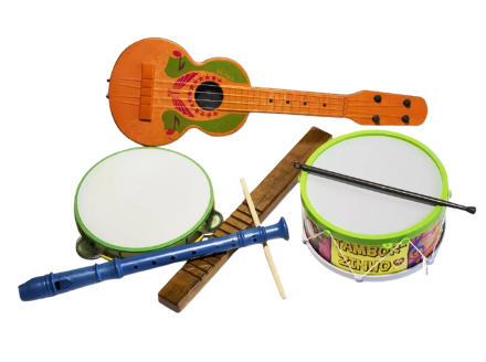 Kit de Brinquedos Musicais