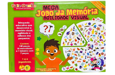 Mega Jogo da Memória — Agilidade Visual
