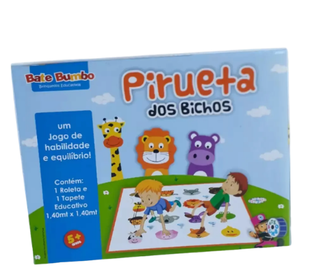 Jogo Educativo Pirueta dos Bichos
