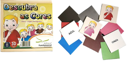 Descubra as Cores — Libras